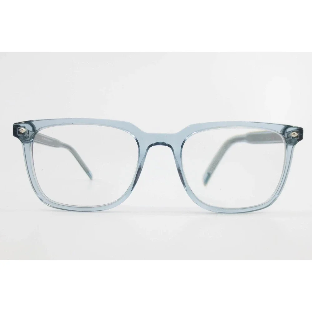 Modo 20214 BL Square Eyeglasses Light Blue Translucent Frames 50-18-140 Eyewear